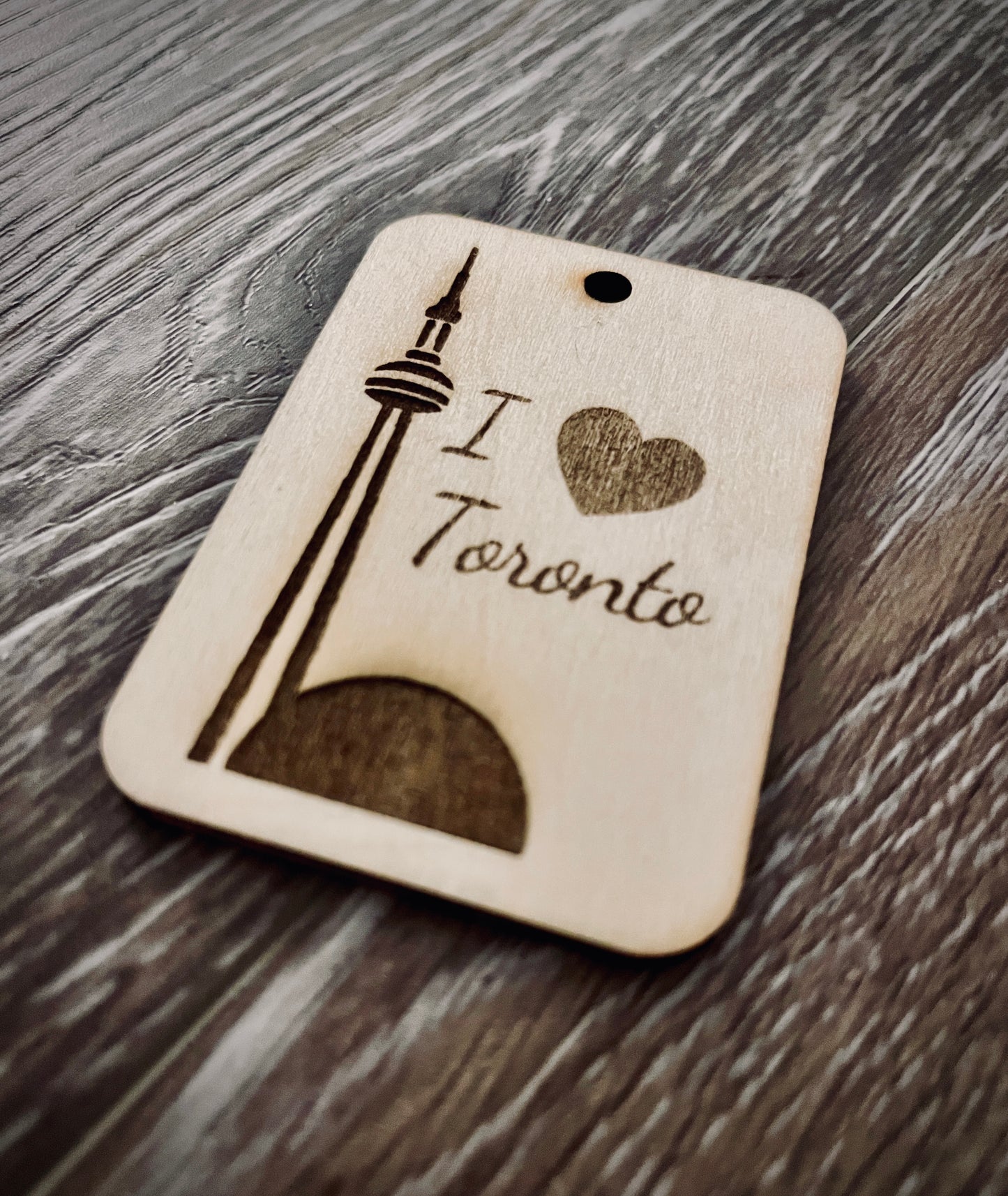 "I Love Toronto" Keychain