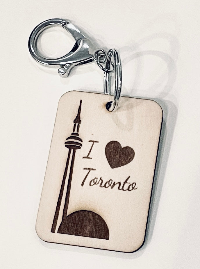 "I Love Toronto" Keychain